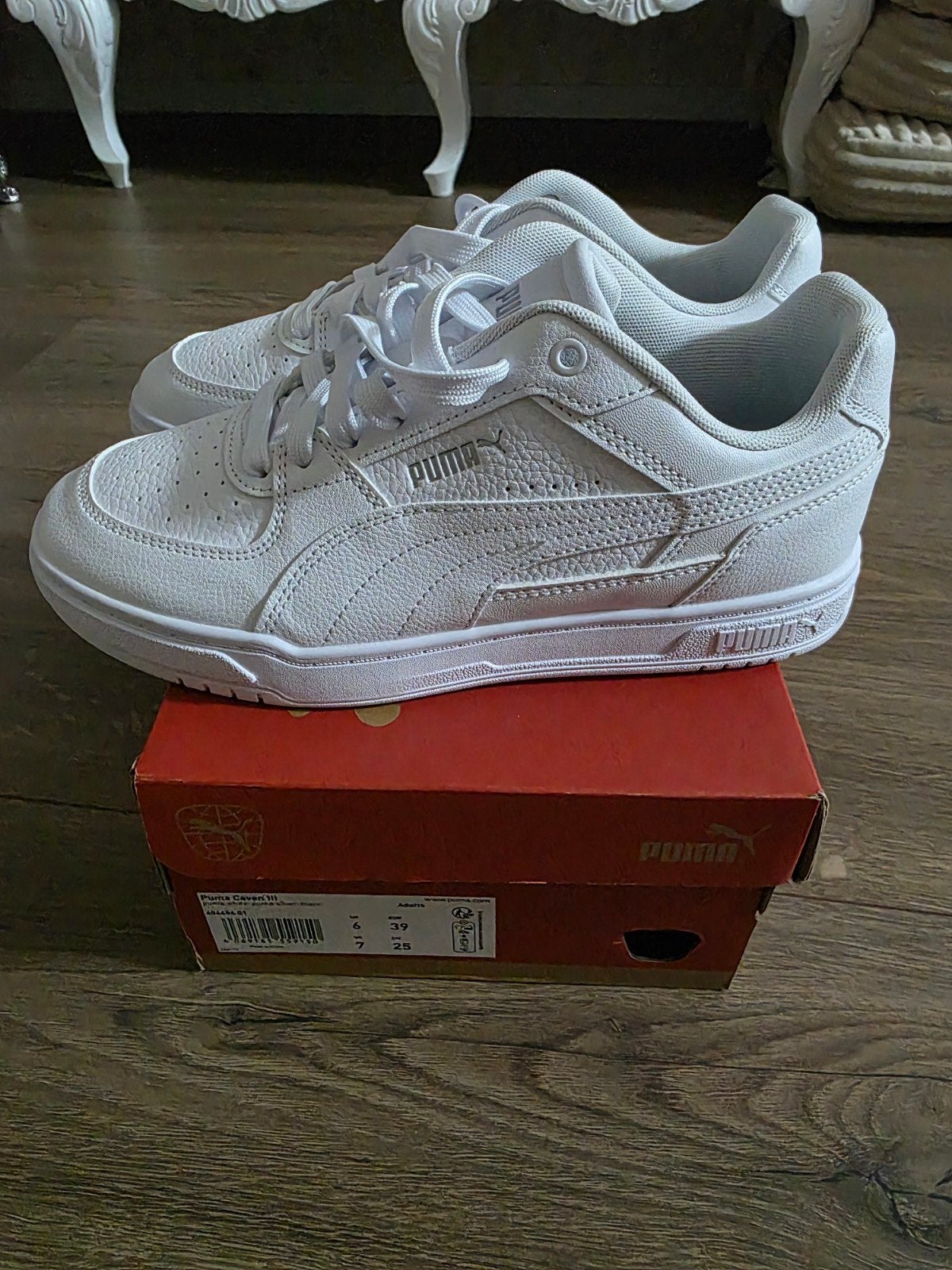puma caven 3 maat 39, Puma, Wit, Nieuw, Ophalen of Verzenden