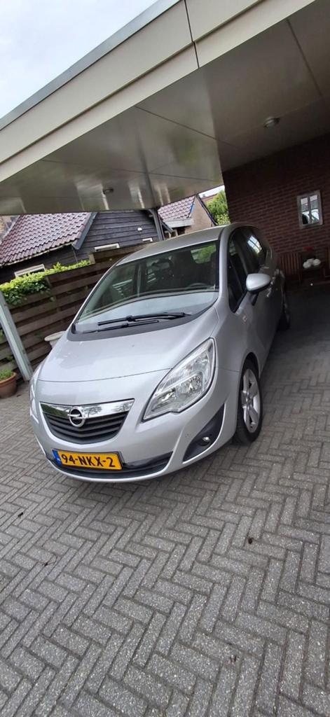 Opel Meriva 1.4 Turbo 88KW 2010 Grijs, Auto's, Opel, Particulier, Meriva, Benzine, B, MPV, Handgeschakeld, Origineel Nederlands