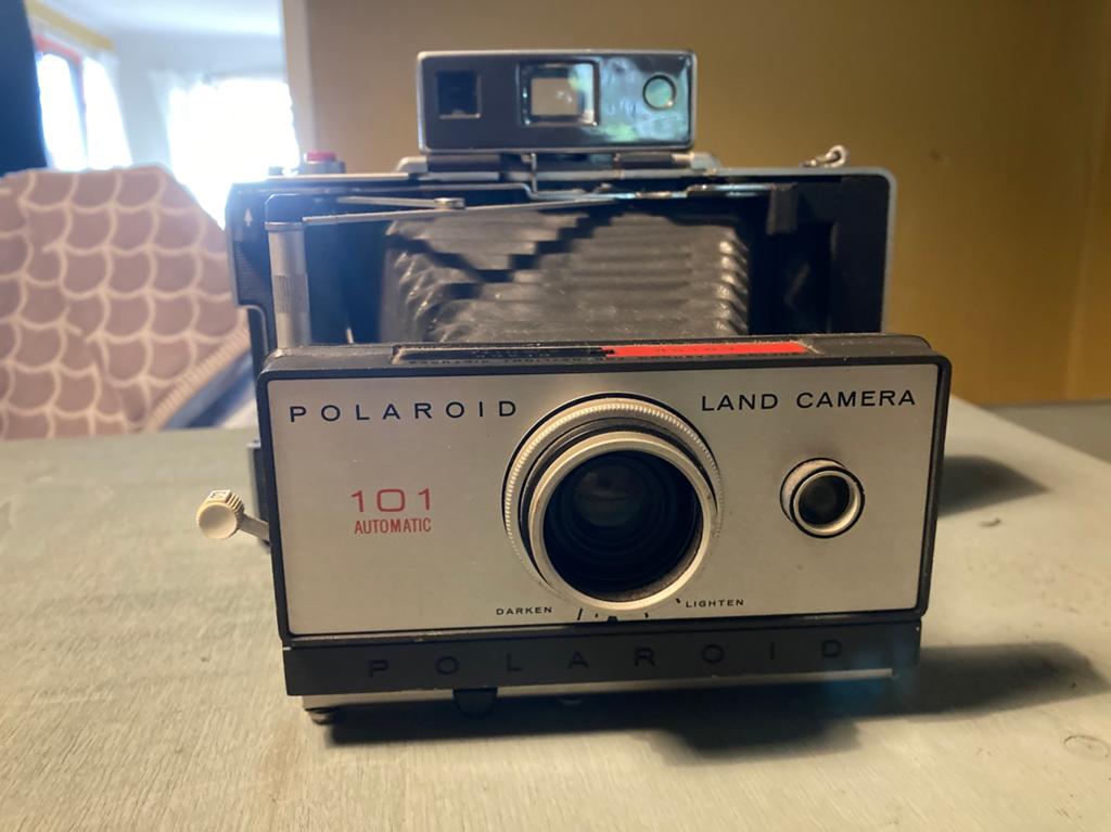 Polaroid Land Camera 101, Ophalen of Verzenden, Gebruikt, Polaroid