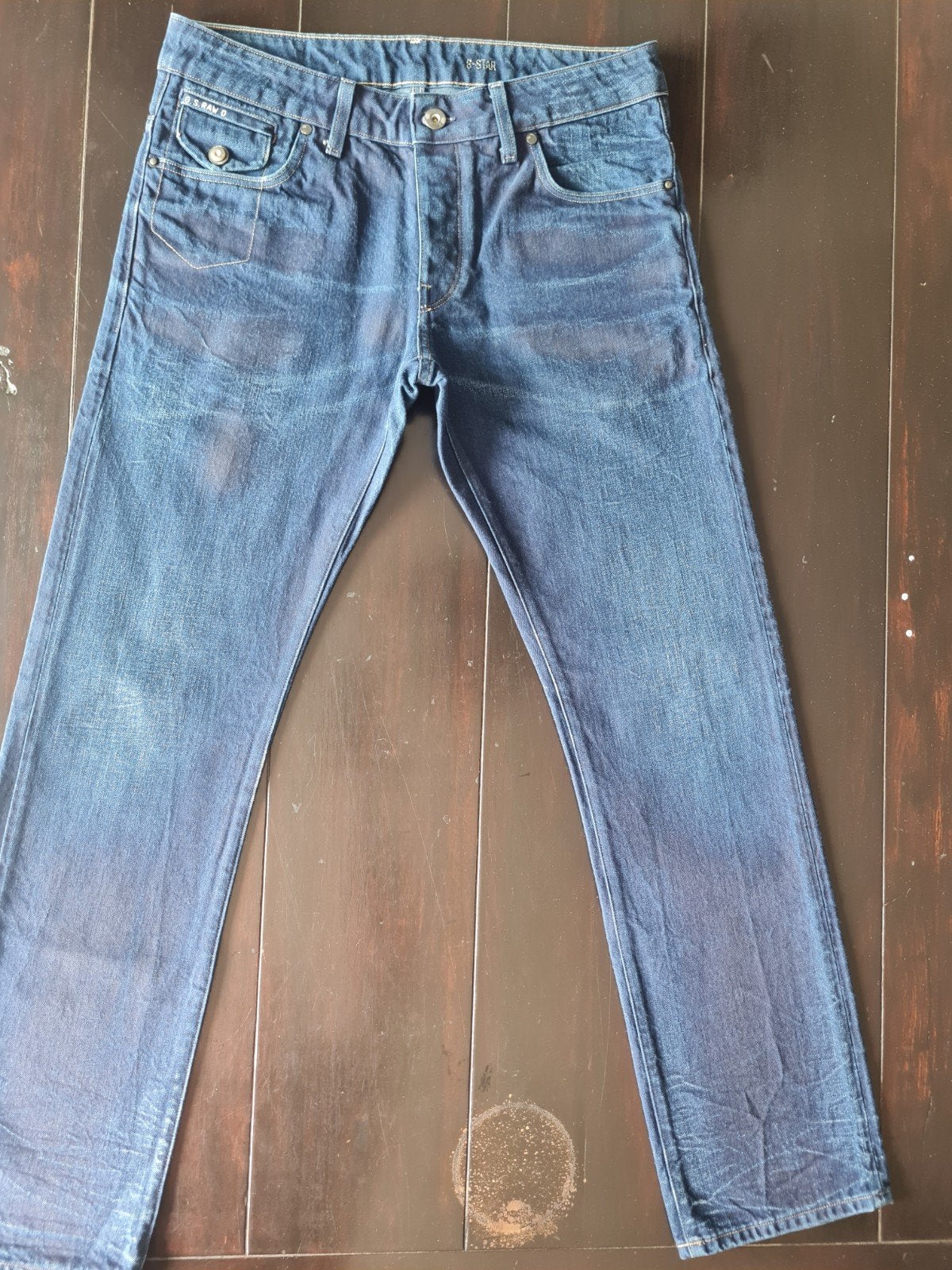 CLASSIC G STAR RAW MORRIS LOW STRAIGHT JEANS SIZE 32/32!!, G-Star Raw, Blauw, Nieuw, W32 (confectie 46) of kleiner