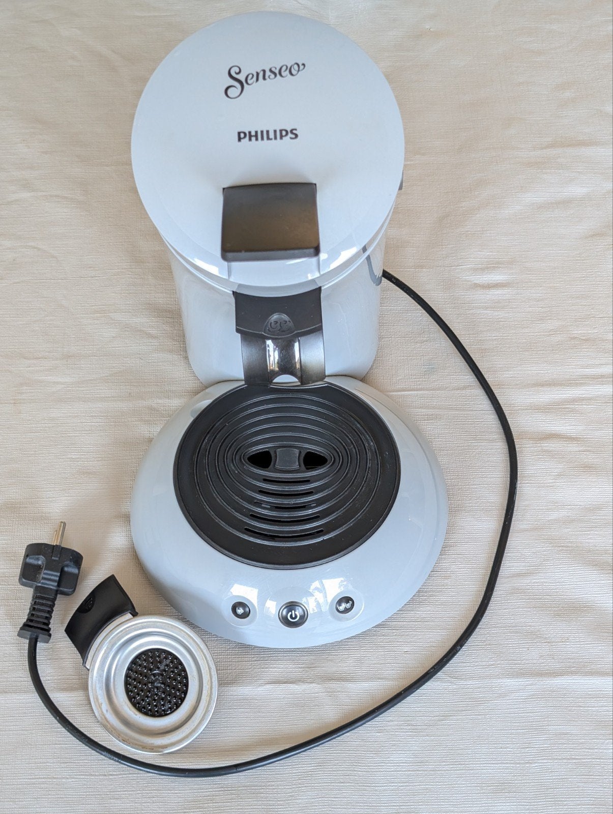 Senseo koffiezetapparaat HD 6553 - Gebruikt, nette staat, Ophalen, Gebruikt, Koffiemachine, Koffiepads en cups