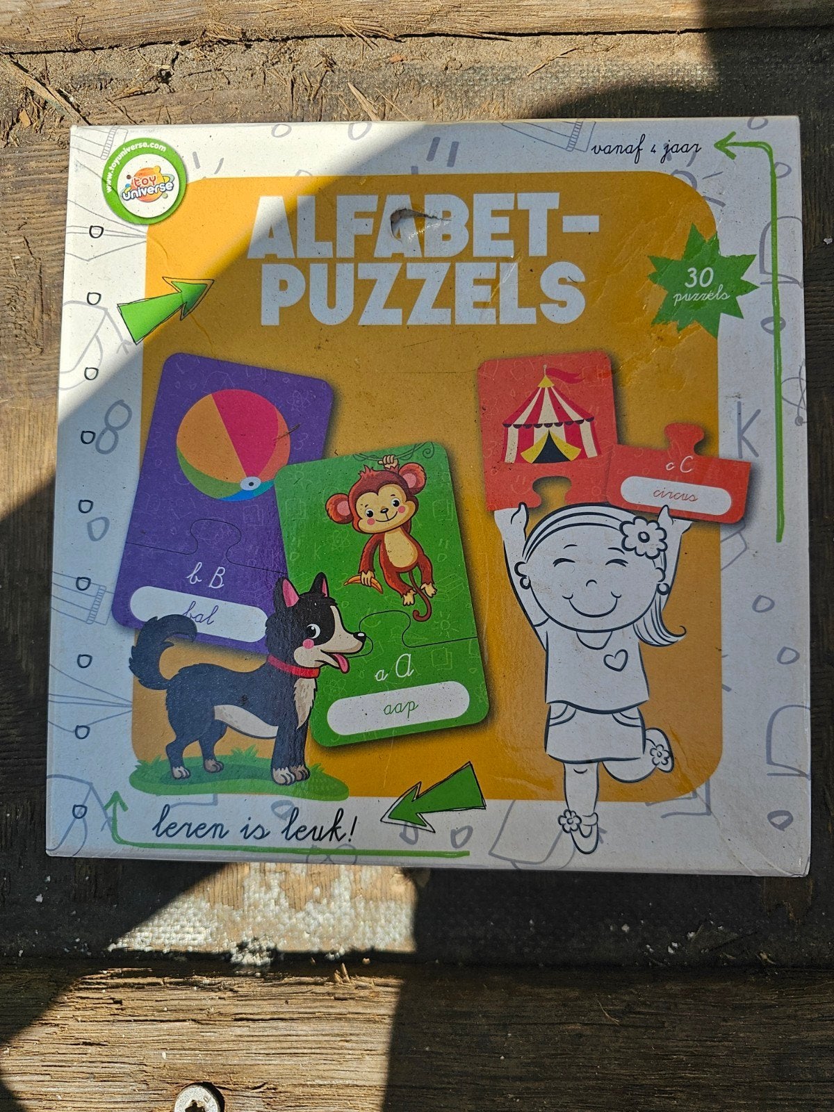 Alfabet Puzzels - Leren is Leuk! (30 puzzels), Kinderen en Baby's, Speelgoed | Kinderpuzzels, Ophalen of Verzenden