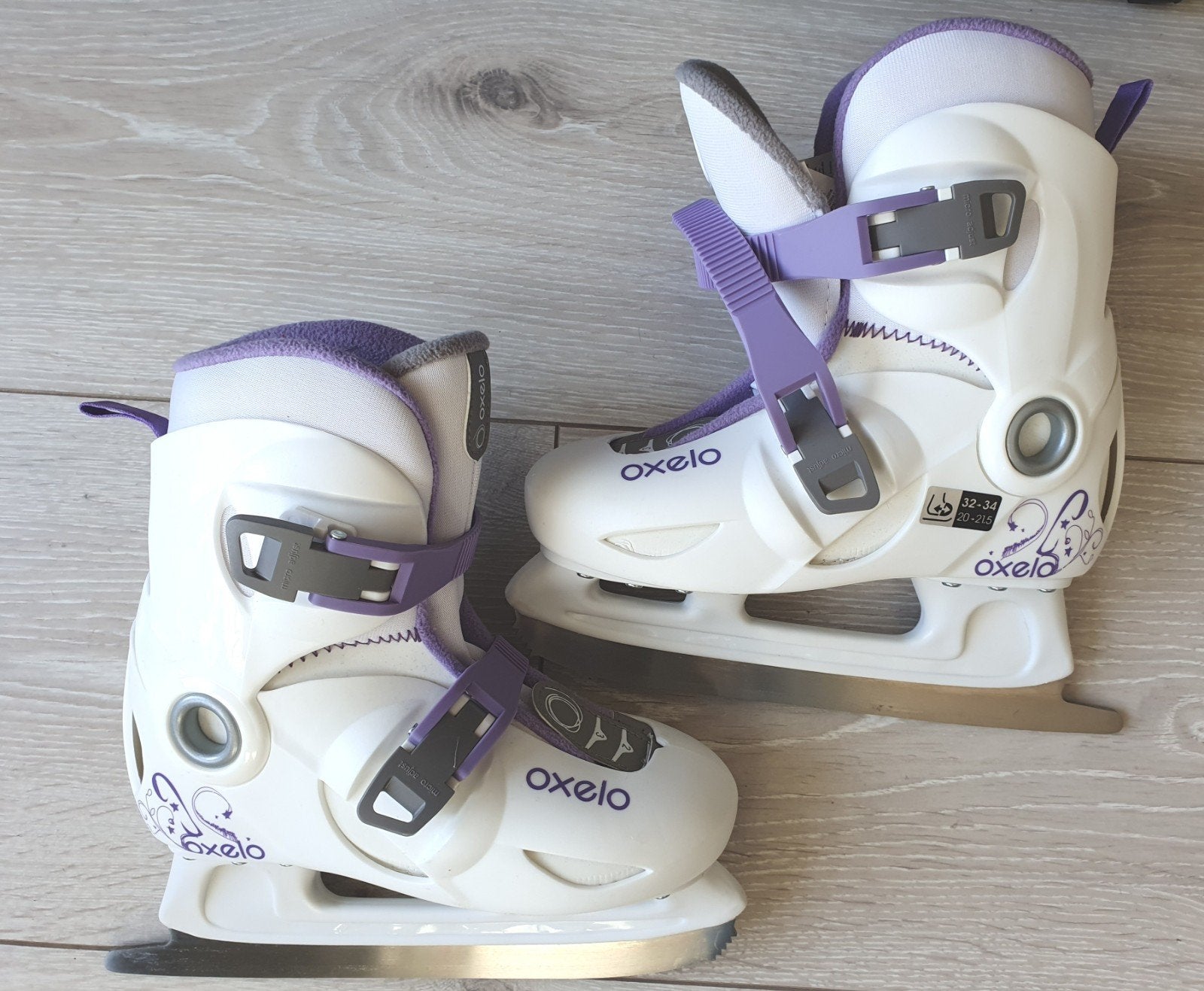 Schaatsen Maat 32/34. OXELO, Overige merken, Overige typen, Ophalen of Verzenden, Zo goed als nieuw