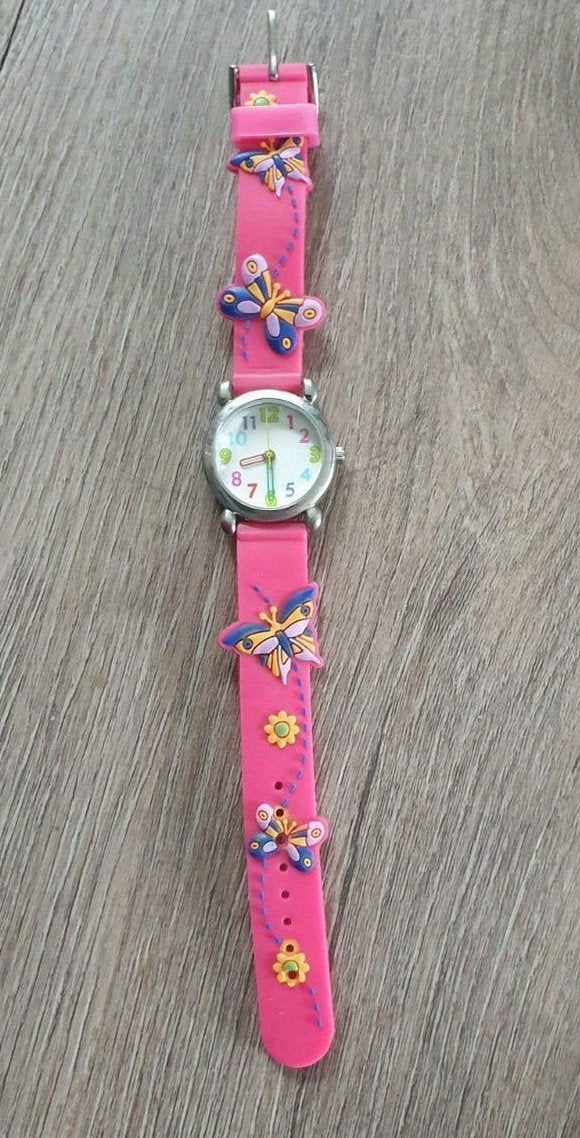 kinderhorloge, Ophalen, Zo goed als nieuw, Roze, Meisje