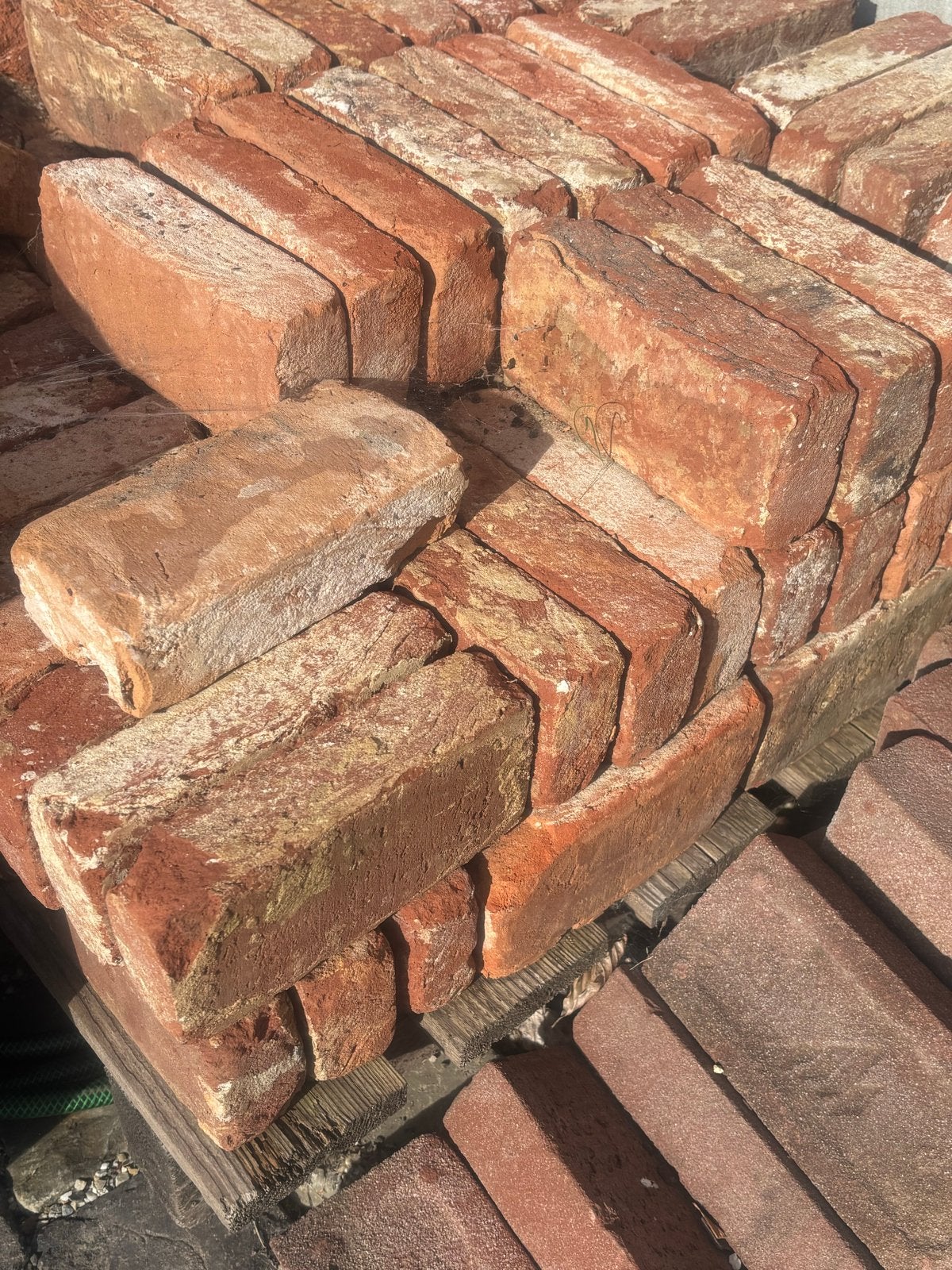 Oude bakstenen voor tuin of bouwproject, Ophalen, Nieuw, Bakstenen
