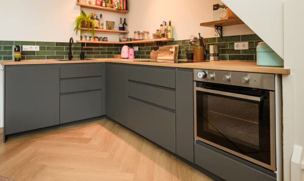 Keuken frontjes UPPLOV grijs IKEA, Ophalen, Gebruikt, 50 tot 100 cm, Minder dan 100 cm