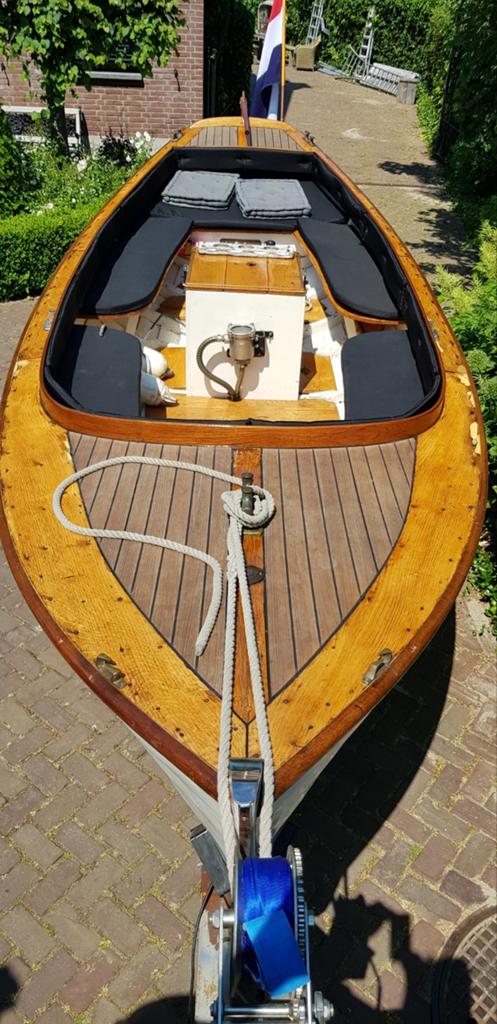 Klassieke Noorse sloep, Watersport en Boten, Kajuitzeilboten en Zeiljachten, Ophalen, Polyester, Benzine, Albin