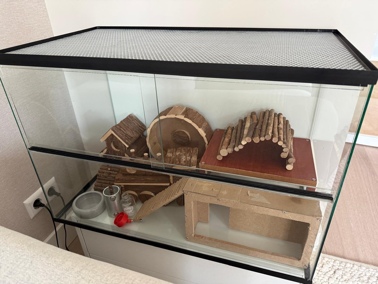 Terarium voor Hamster, Rat, Gebruikt, Hok, Ophalen