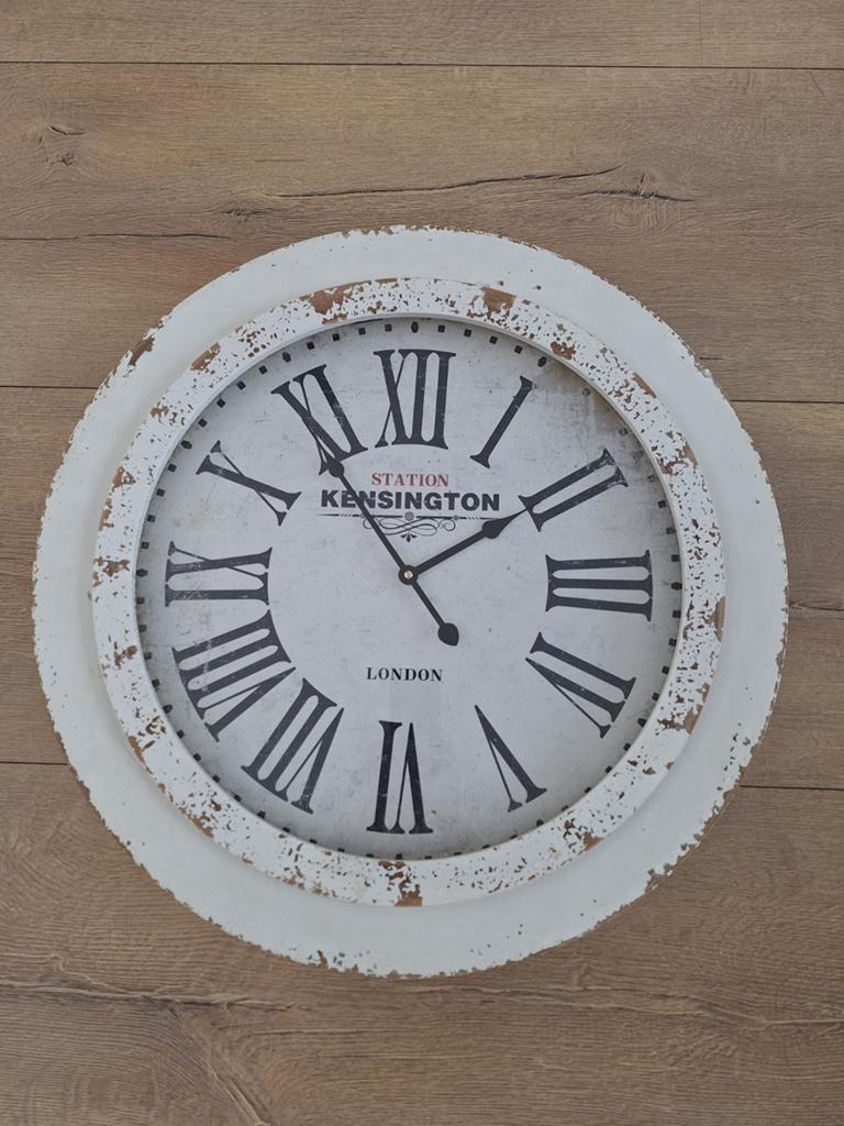 Decoratieve Kensington Klok - Vintage Stijl Wandklok, Antiek en Kunst, Antiek | Klokken, Ophalen
