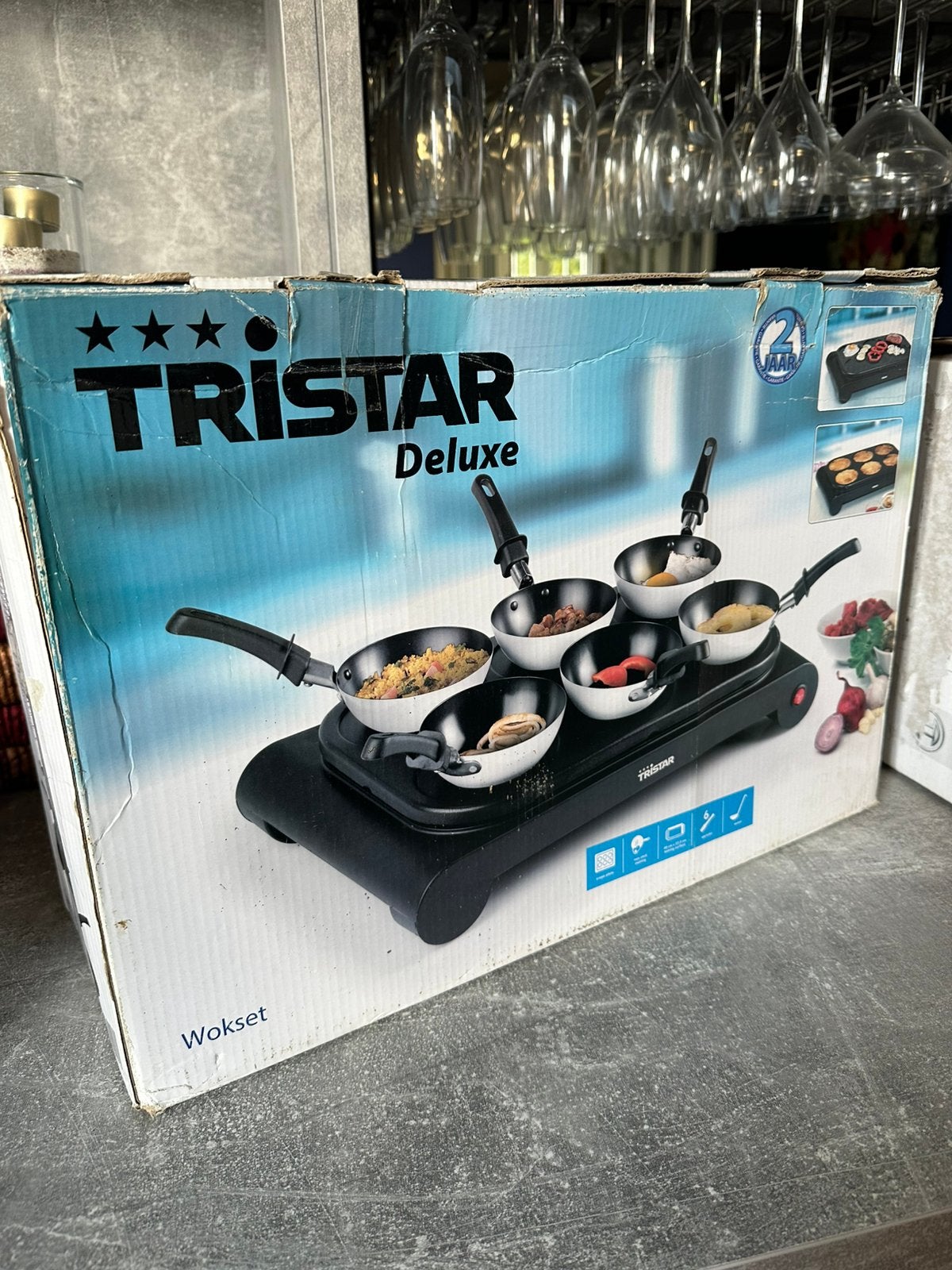 Tristar gourmet set, Witgoed en Apparatuur, Ophalen of Verzenden, Zo goed als nieuw, 4 t/m 7 personen