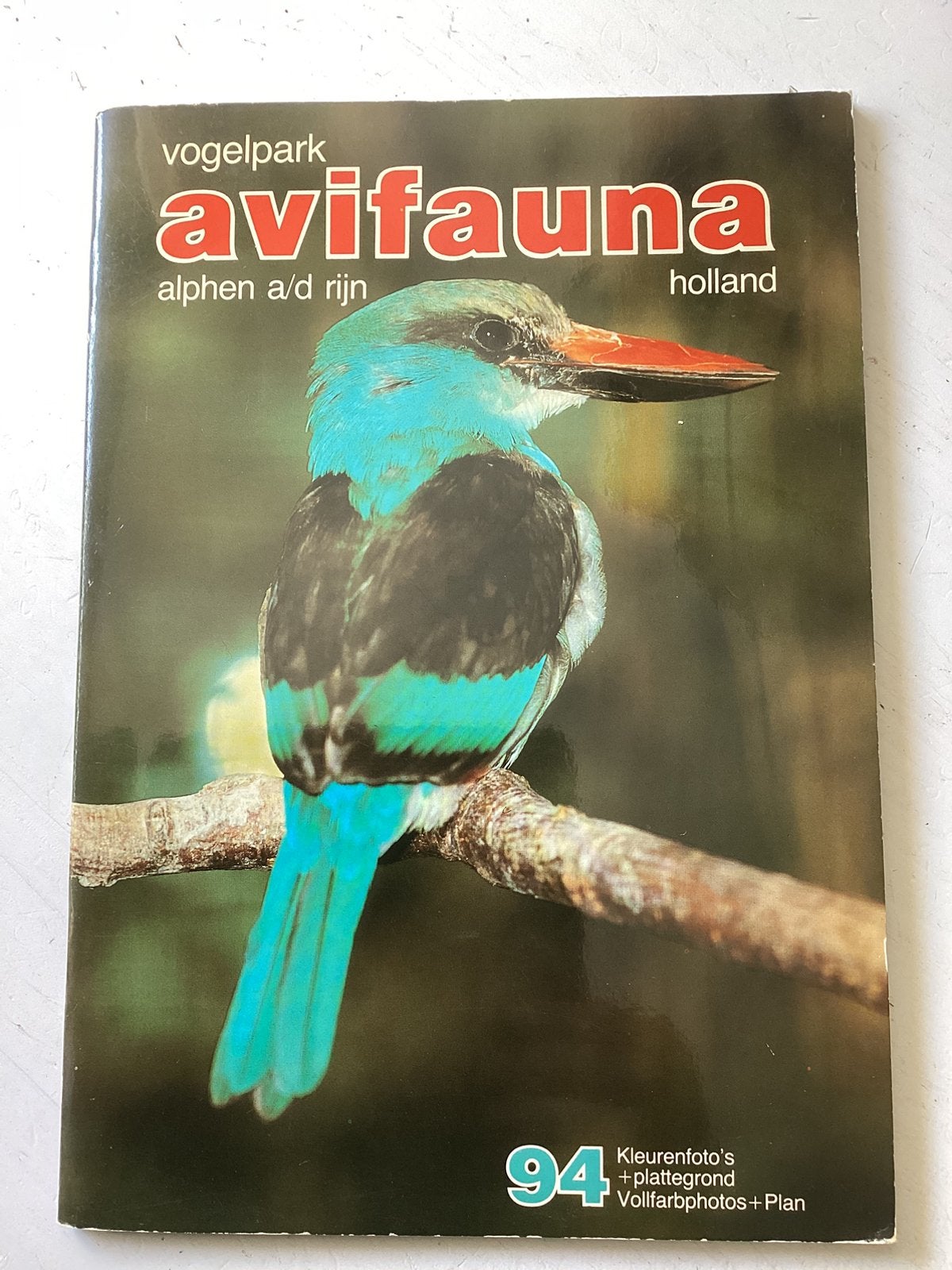 Boekje Vogelpark Avifauna 1984, Verzenden, Zo goed als nieuw, Vogels