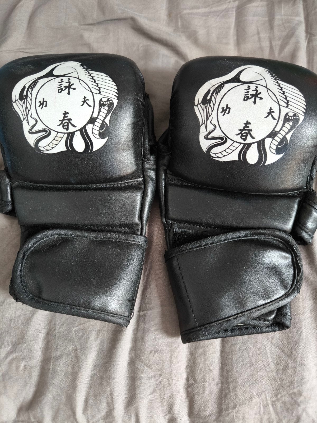 Wing Chun Sparring Handschoenen, Sport en Fitness, Ophalen of Verzenden, Gebruikt, Kung-Fu, Vechtsportbescherming