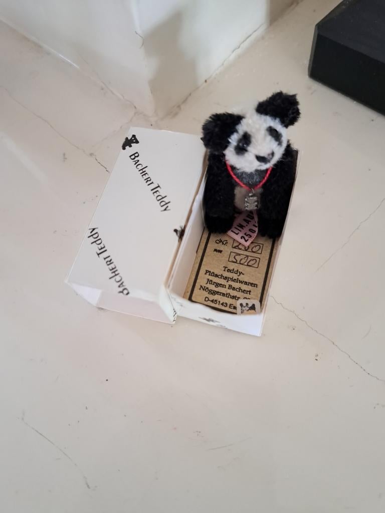 Mini pandabeer, Antiek en Kunst, Antiek | Speelgoed, Ophalen of Verzenden