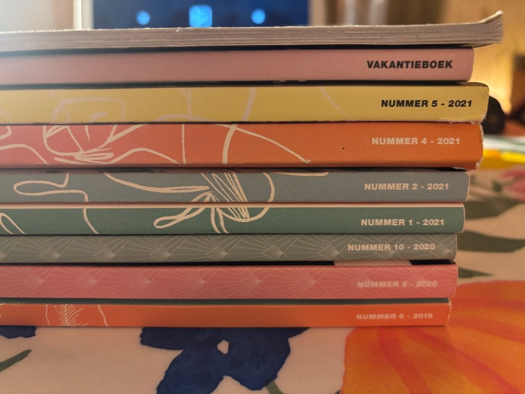 Flow magazines en posterboek, Boeken, Ophalen of Verzenden, Gelezen, Damesbladen