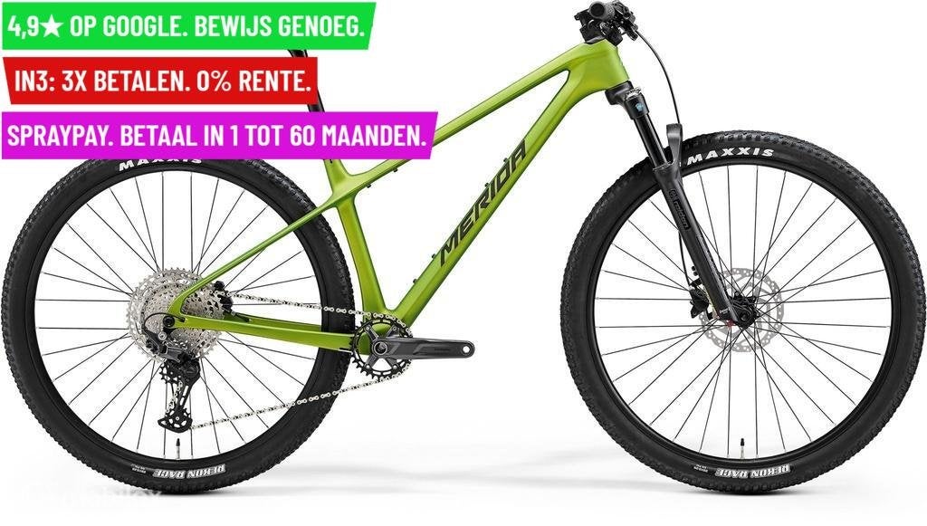 Merida BIG NINE 3000 29"/47cm/12ver - Garantie/Levering, Merida, 9713 Bv Groningen, Merida, Nieuw