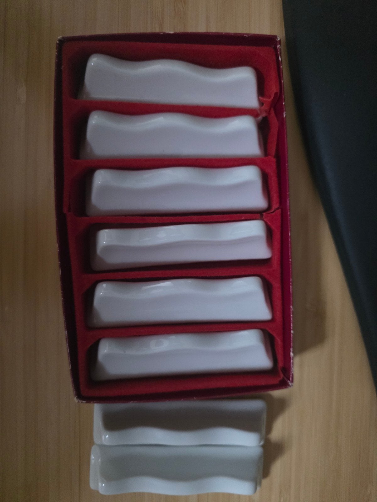 Set van 8 bestekleggers, Overige materialen, Nieuw, Ophalen of Verzenden, Overige merken