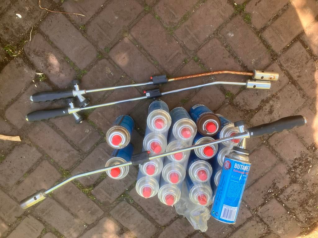 Onkruidbrander, Ophalen of Verzenden, Zo goed als nieuw