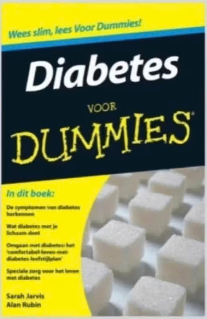 Diabetes voor dummies, Ophalen of Verzenden, Zo goed als nieuw