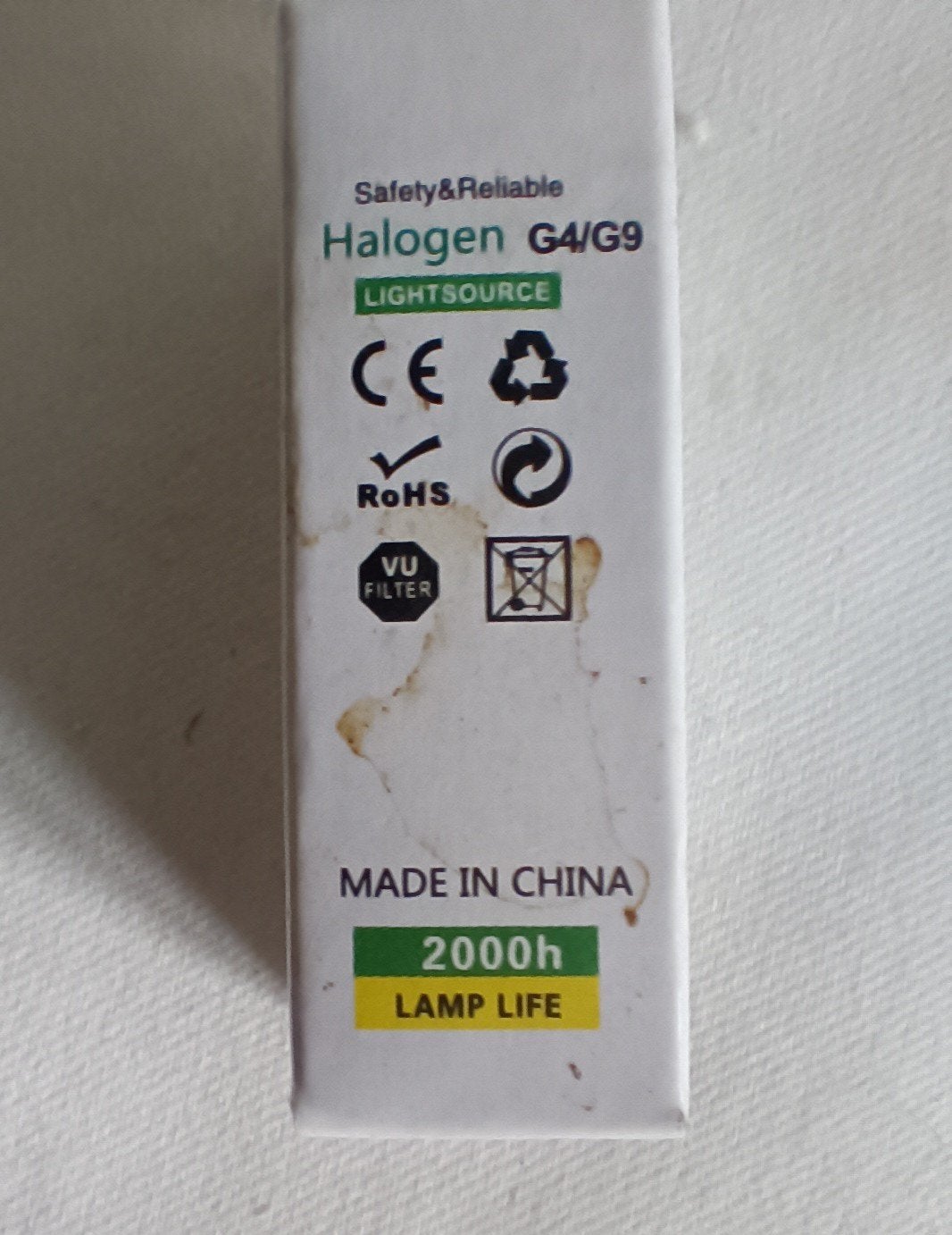 Halogeen G4/G9 lampjes - per 5 stuks, Wit, Overige merken, Nieuw, Ophalen of Verzenden