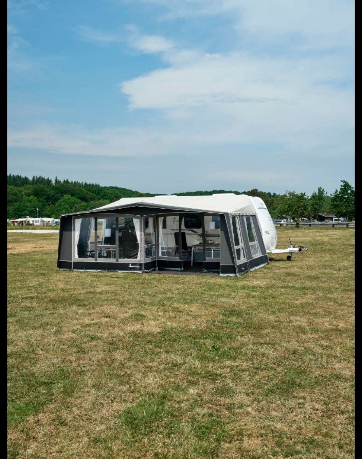 Vrijbuiter Oxford Voortent - Omloop 650 cm, Diepte 300 cm, Caravans en Kamperen, Voortenten en Luifels, ., Vrijbuiter, ., Ophalen