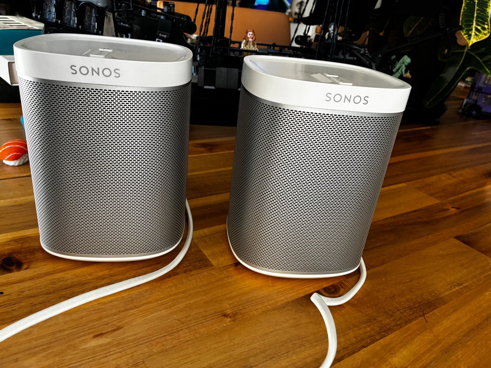2x Sonos Play:1 speakers - Wit, Audio, Tv en Foto, Luidsprekers, Slimme speaker, Gebruikt, WiFi, Ophalen of Verzenden
