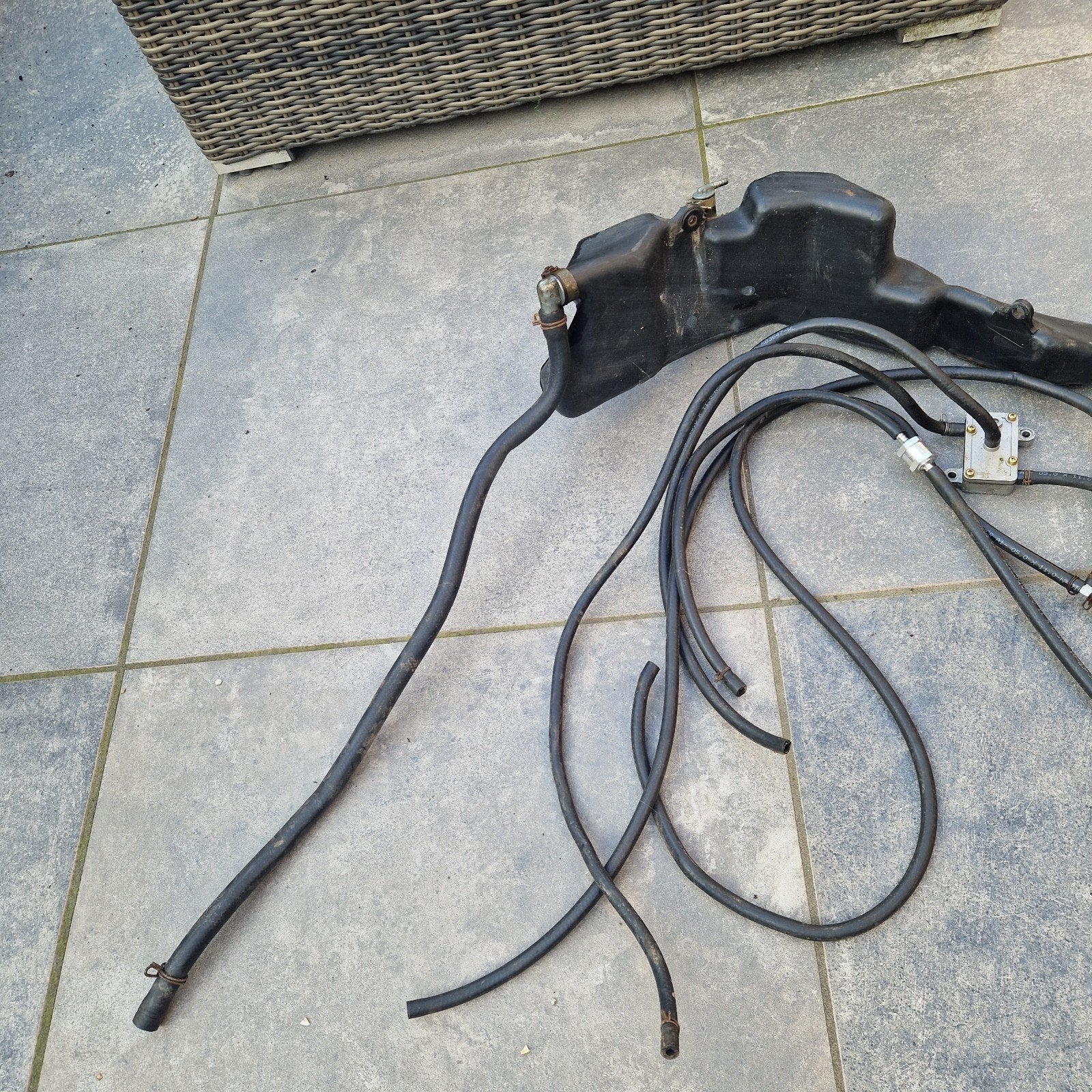 piaggio typhoon 125cc dubbele tank systeem, Ophalen, Zo goed als nieuw, Tank