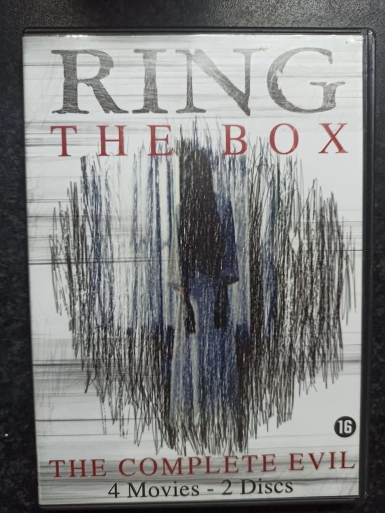 Dvd's box  "Ring", 2 dvd's, ,4 films, Vanaf 16 jaar, Ophalen of Verzenden, Nieuw in verpakking