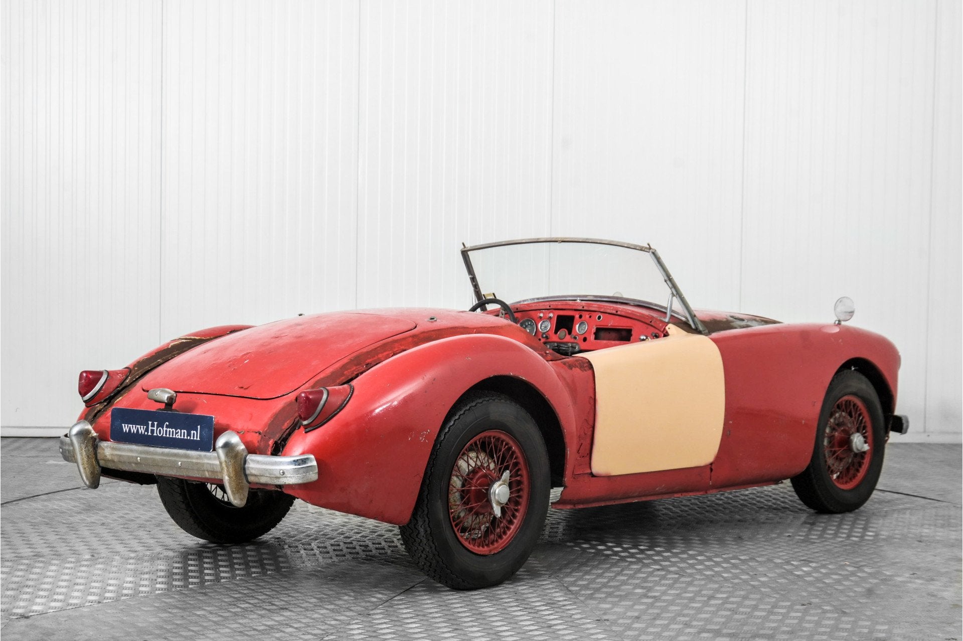MG A (bj 1957), Auto's, Gebruikt, Cabriolet, Bedrijf, Handgeschakeld