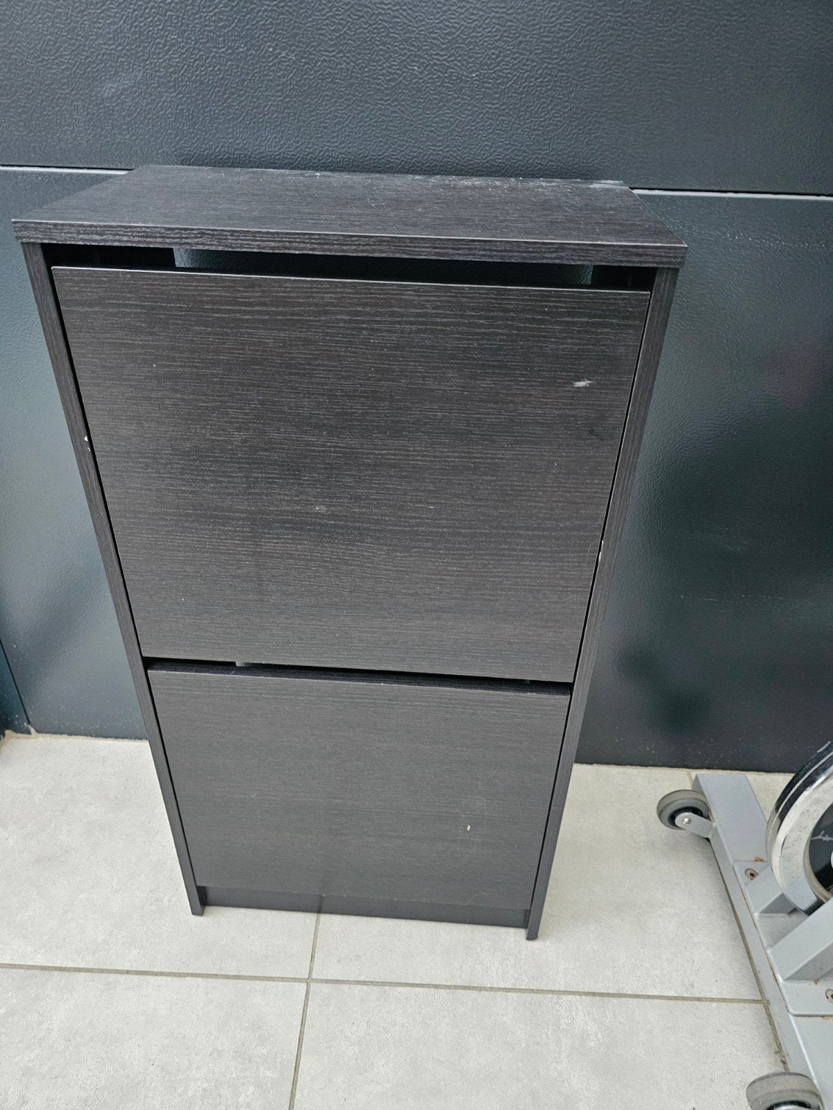 Ikea Schoenenkast Bissa - Zwart, Huis en Inrichting, Ophalen, Gebruikt, Modern