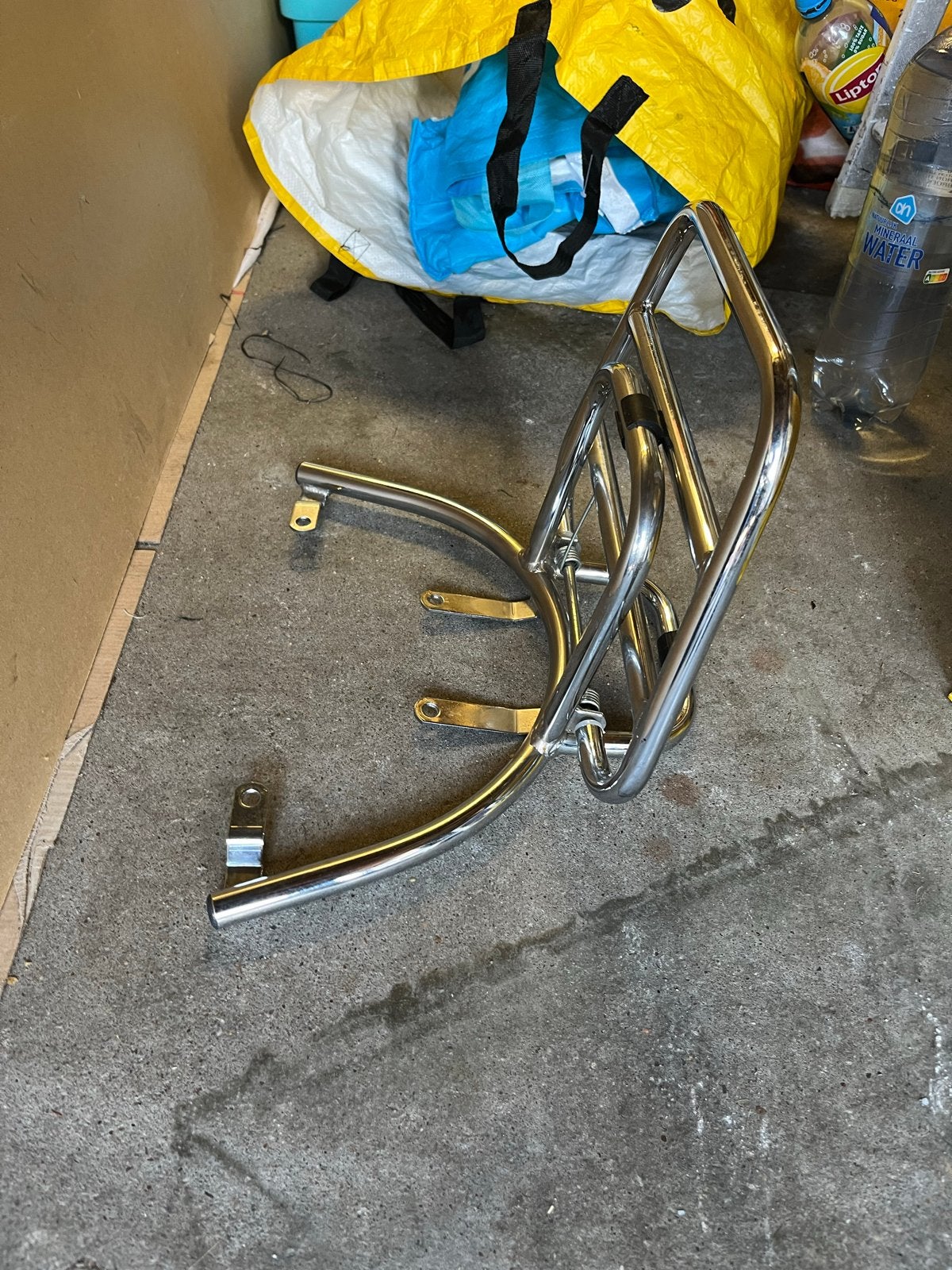Piaggio Zip Achterdrager - Chroom, Ophalen, Gebruikt, Overige typen, Piaggio