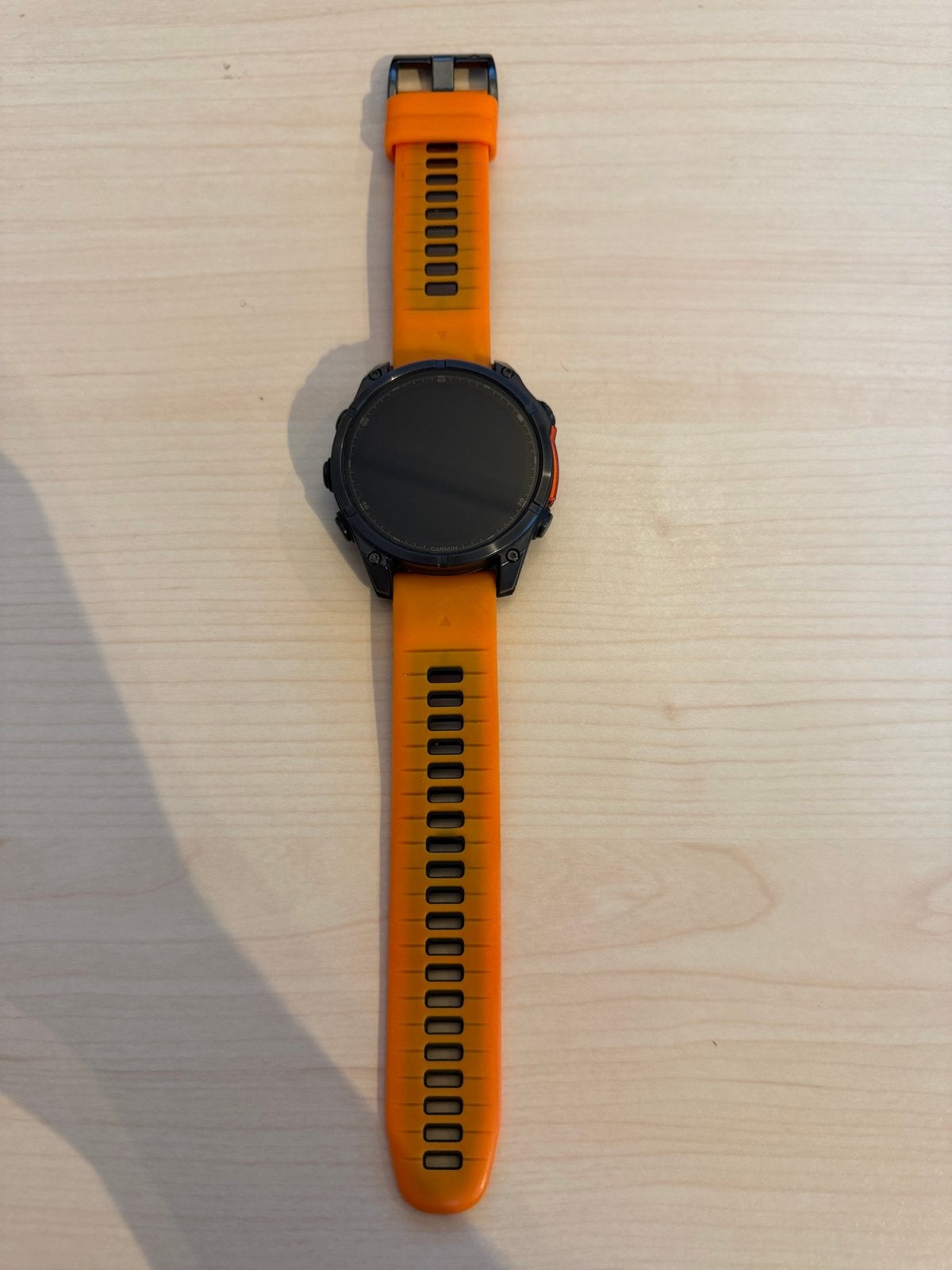 Garmin Fenix 8 (47mm, AMOLED) met diverse bandjes, Afstand, Zwart, Ophalen of Verzenden, Zo goed als nieuw