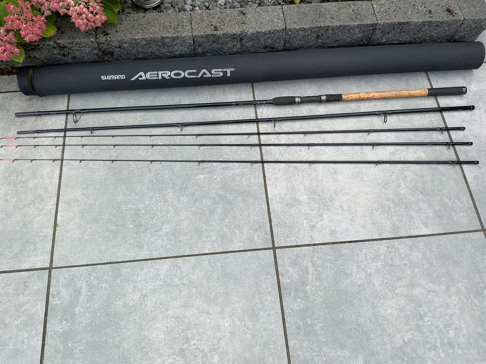 Shimano feederhengel, Ophalen of Verzenden, Zo goed als nieuw, Werphengel