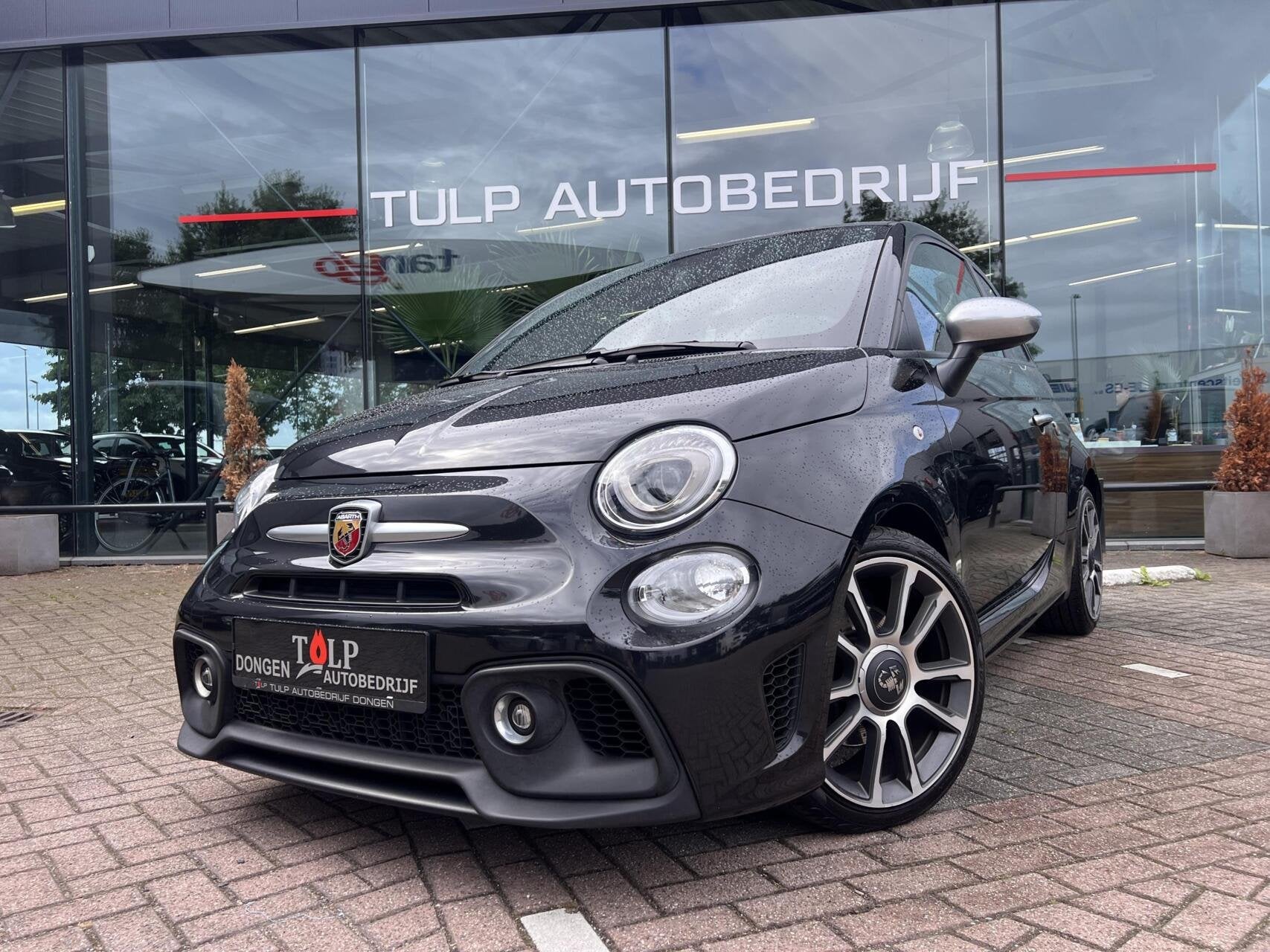 Fiat 500 1.4 T-Jet Abarth 595, Auto's, Voorwielaandrijving, 15 km/l, Gebruikt, Zwart