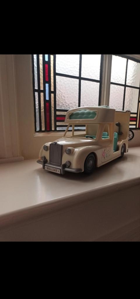 Sylvanian Families Campervan - Zo goed als nieuw, Ophalen of Verzenden, Zo goed als nieuw