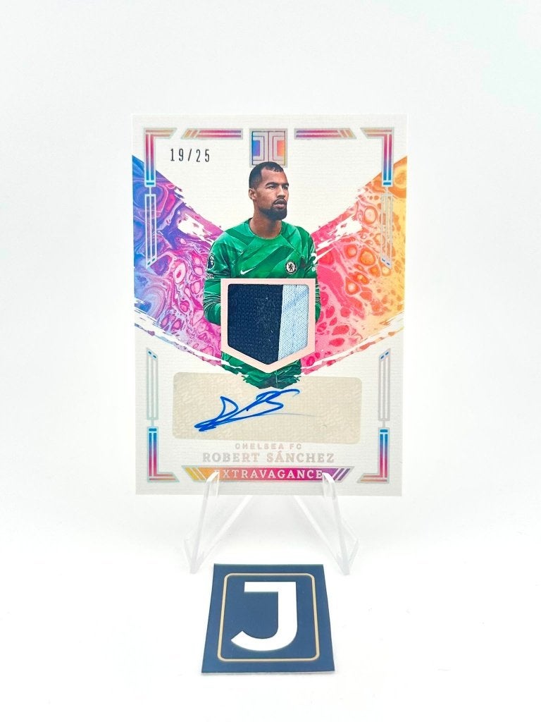 Robert Sanchez /25 patch autograph Panini Impeccable Chelsea, Hobby en Vrije tijd, Stickers en Plaatjes, Ophalen of Verzenden