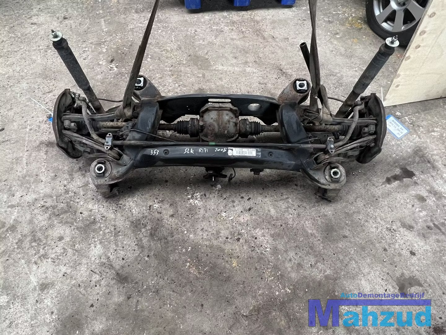 MERCEDES SLK R171 1.8 Achteras compleet 2005-2011, Gebruikt, Mercedes-Benz AG, Mercedes-Benz, Ophalen of Verzenden