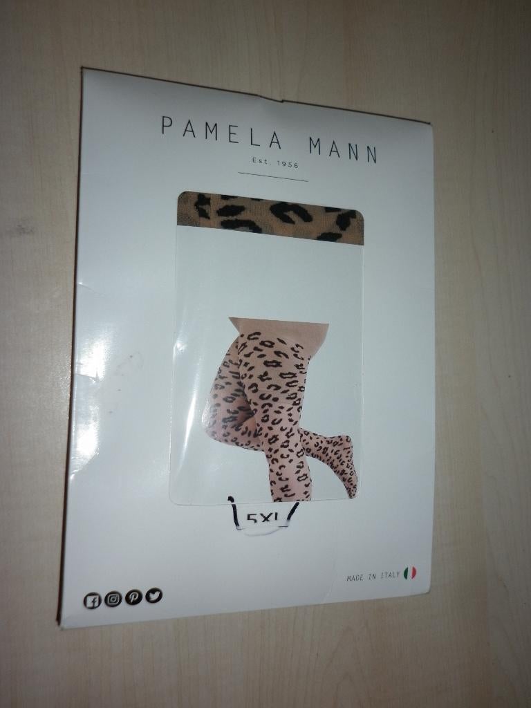 panty maat 5XL merk :  Pamela Mann, Verzenden, Beige, Nieuw, Overige maten