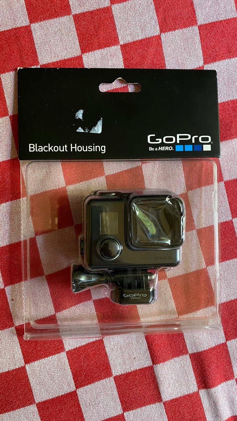 Nieuwe GoPro blackout housing voor Hero3 en Hero3+., Audio, Tv en Foto, Actiecamera's, Ophalen of Verzenden, Nieuw, GoPro