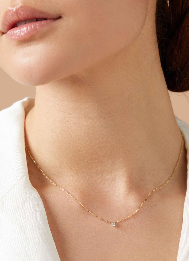 Diamanten collier, Ophalen, Zo goed als nieuw
