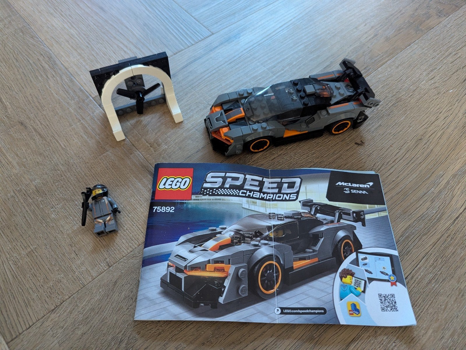 LEGO Speed Champions McLaren Senna (75892), Ophalen, Lego, Speed Champions, Zo goed als nieuw