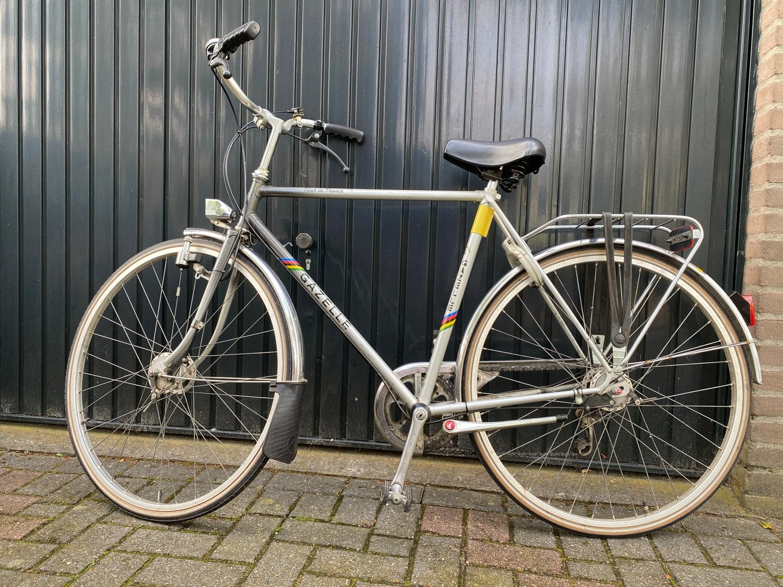 Gazelle Tour de France herenfiets - Gebruikt, Ophalen, Gebruikt, Versnellingen, 56 cm of meer
