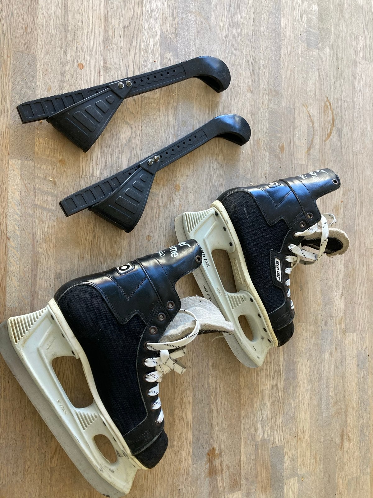 Vintage Bauer Supreme Classic IJshockey Schaatsen:maat 41, Sport en Fitness, Schaatsen, Ophalen, Gebruikt, IJshockeyschaatsen