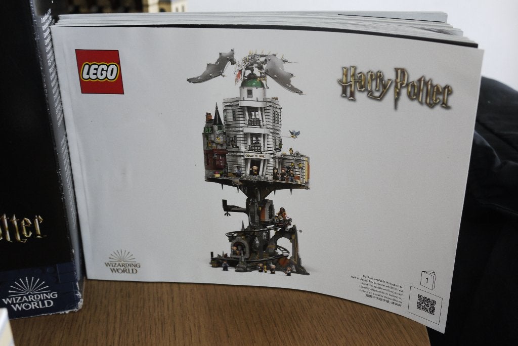 lego 76417 Goudgrijp Tovenaarsbank 3 delen harry potter, Ophalen, Gebruikt, Beeldje of Buste