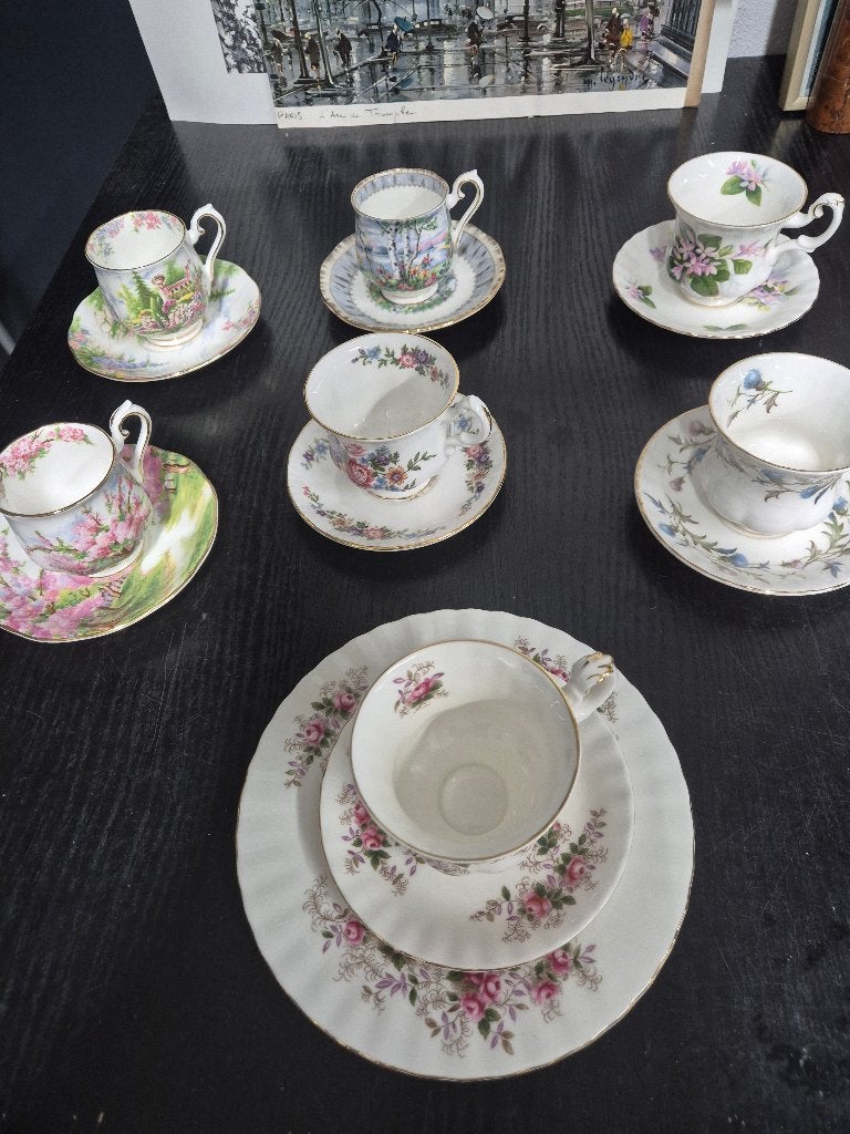 Royal albert servies, Ophalen