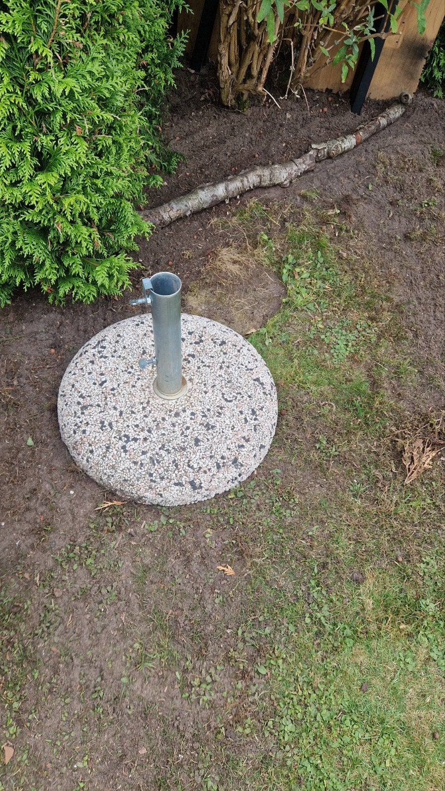 GRATIS parasol voet/droogmolen voet, Ophalen, Gebruikt, Minder dan 1 meter, Parasolvoet