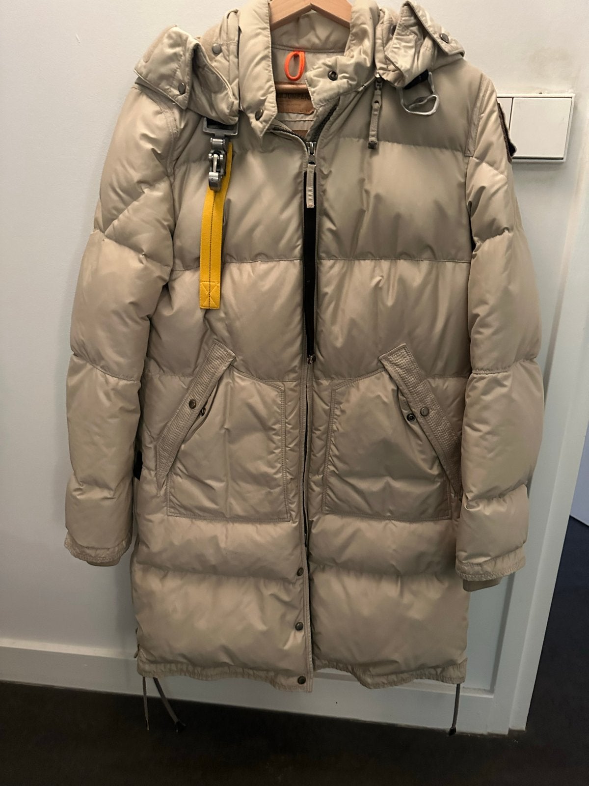 Parajumpers Long Bear Dames Jas - Beige, Verzenden, Gedragen, Maat 38/40 (M), Beige