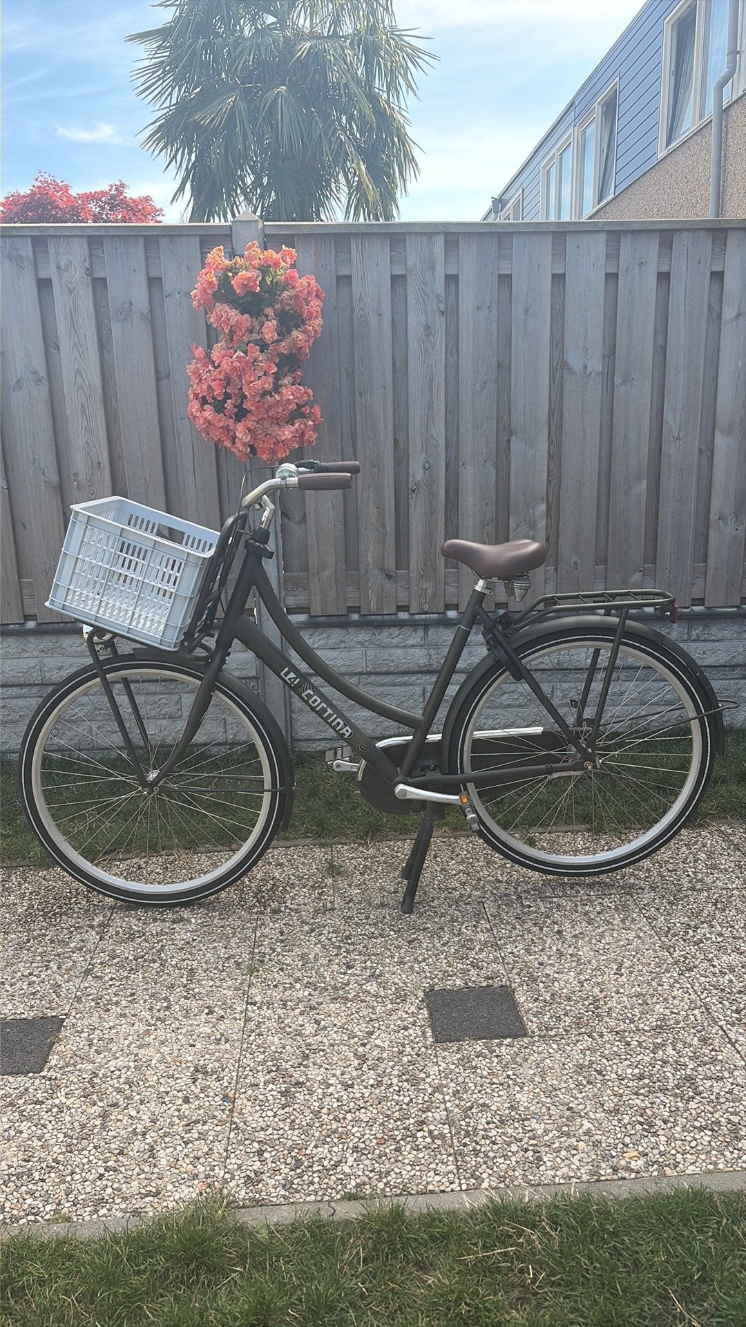 Cortina u4 damesfiets 28inch, Fietsen en Brommers, Fietsen | Dames | Damesfietsen, Terugtraprem, Gebruikt, Versnellingen, 56 cm of meer