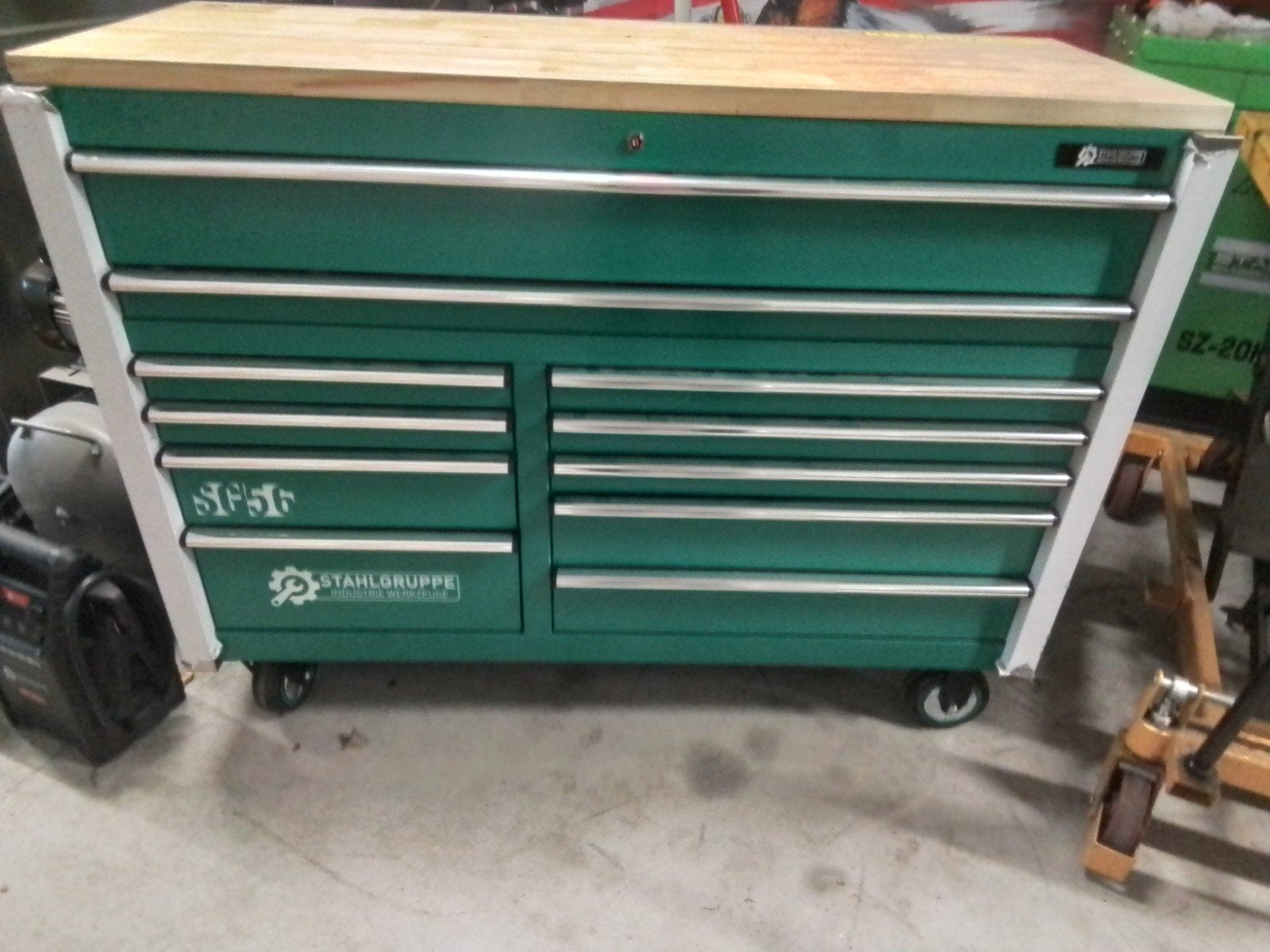Stahlgruppe Gereedschapswagen met Gevulde Laden nieuw, Doe-het-zelf en Verbouw, Ophalen of Verzenden, Gevuld, Zo goed als nieuw
