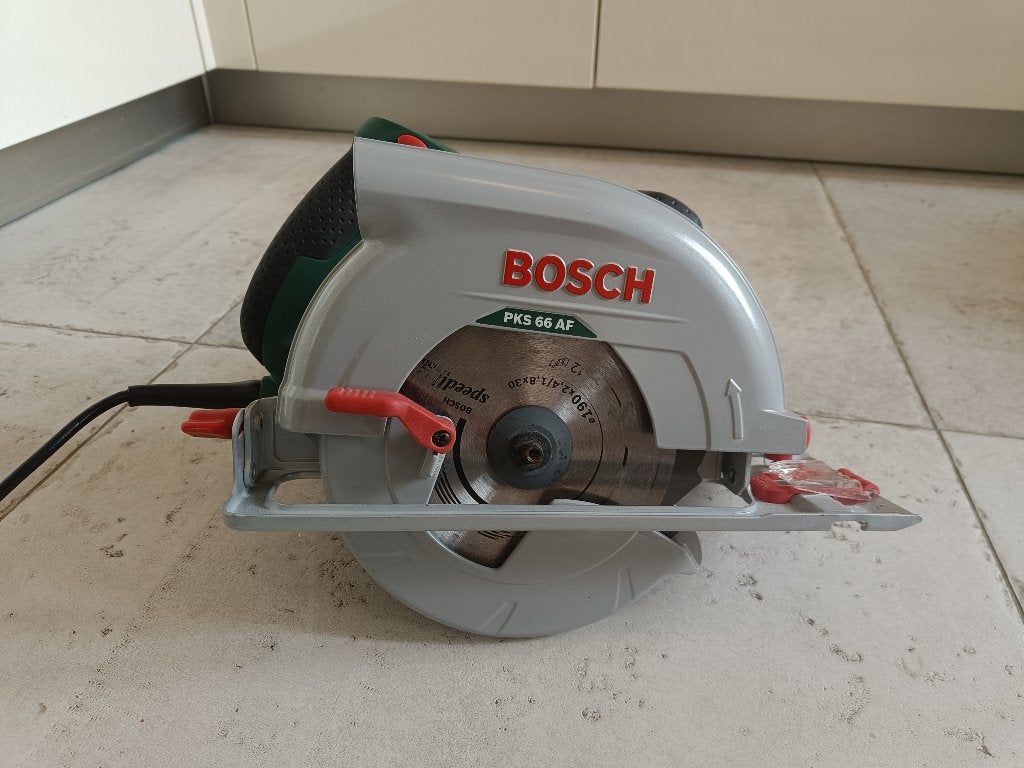 Bosch handcirkelzaag, Ophalen, Cirkelzaag, Zo goed als nieuw, 30 tot 70 mm