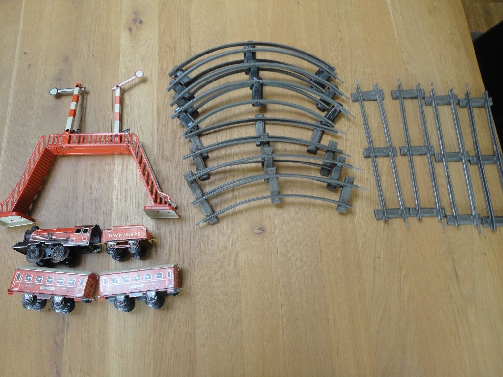blikken speelgoedtrein, Antiek en Kunst, Antiek | Speelgoed, Ophalen of Verzenden